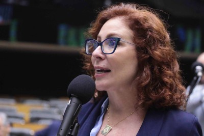 O STF já conta com seis votos favoráveis à condenação de Zambelli, que pode receber pena de cinco anos e três meses de prisão -  (crédito: Bruno Spada/Câmara dos Deputados)