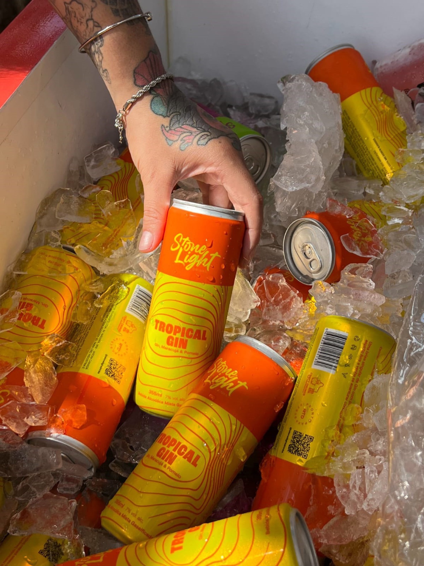 Os quatro sabores da Stone Light têm 7% de teor alcoólico e pouco açúcar Os quatro sabores da Stone Light têm 7% de teor alcoólico e pouco açúcar