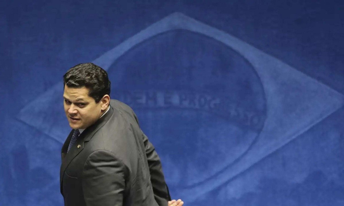 Davi Alcolumbre é eleito presidente do Senado  -  (crédito: AGENCIA BRASIL)
