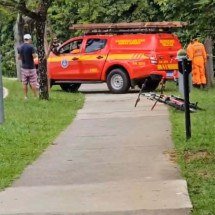 Corpo encontrado na Lagoa da Pampulha é de idoso desaparecido há dois dias - Corpo de Bombeiros/Divulgação