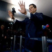 Alcolumbre destaca a necessidade de fortalecer a relação entre as Casas  - Ed Alves/CB/D.A Press