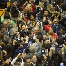 Lula parabeniza Motta por vitória e diz que espera parceria exitosa - Ed Alves/ CB/DaPress