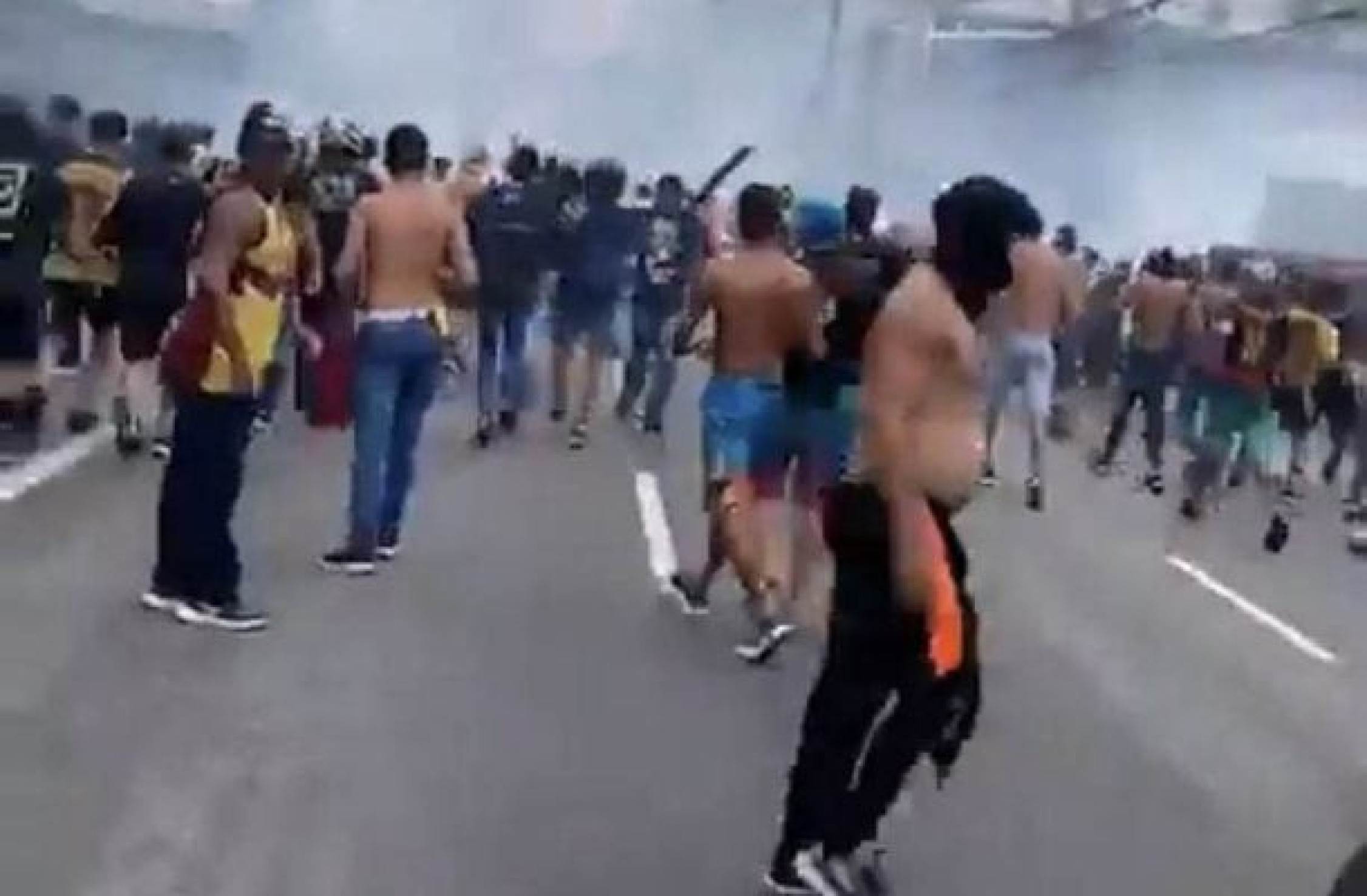 Briga entre torcedores de Santa Cruz e Sport deixa feridos