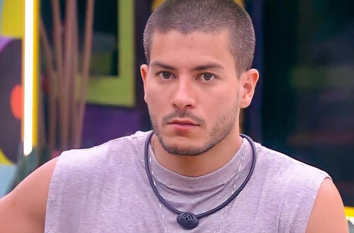 5º lugar - Arthur Aguiar - BBB 22 - Percentual de 68,96% - Final contra Paulo André e Douglas Silva.-Reprodução/GShow/TV Globo