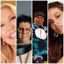 Hora de torcer: artistas brasileiros disputam o Grammy - Reprodução/Instagram — Nando Chagas/Divulgação, Marcos Hermes/Divulgação, Reprodução/Instagram Anitta