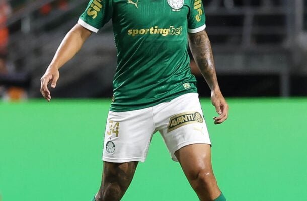 NAVES - Entrou na vaga de Raphael Veiga na reta final da partida. SEM NOTA - Foto: Cesar Greco/Palmeiras
