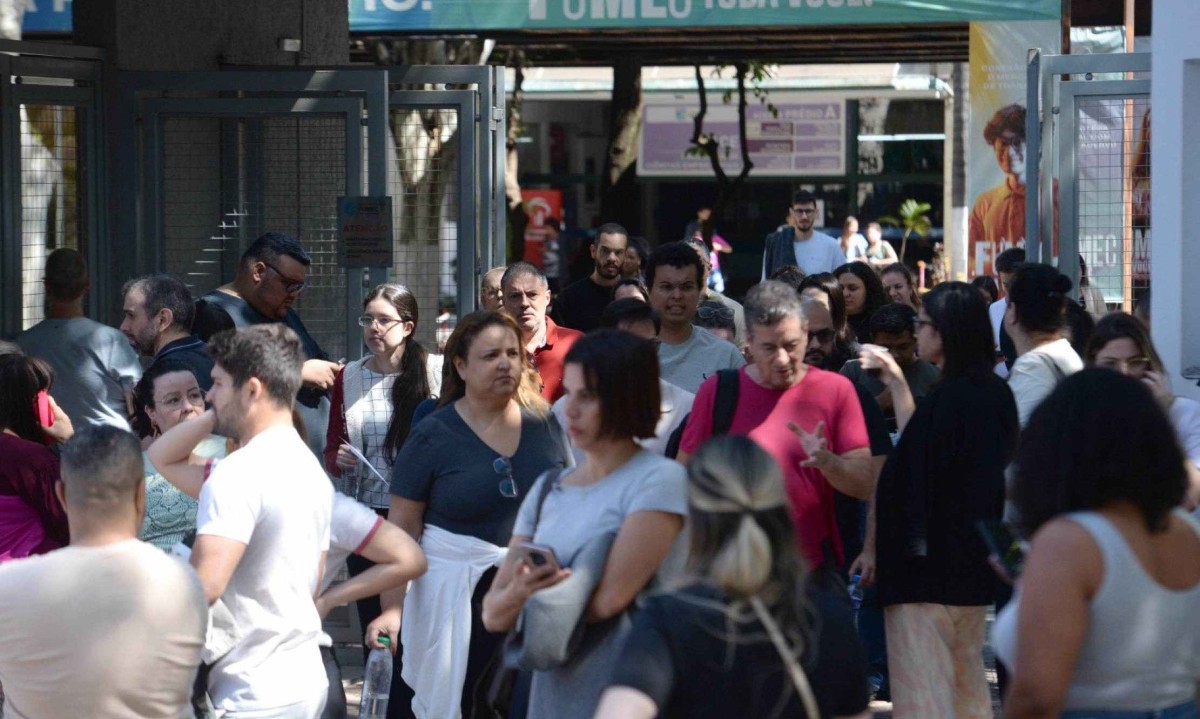 Resultado do CNU está previsto para sair nesta terça-feira (4/2) -  (crédito: Tulio Santos/EM/D.A.Press)