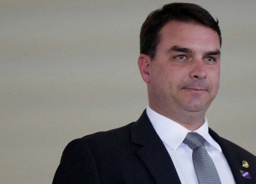 Deputado Flávio Bolsonaro (PL-RJ). -  (crédito: Ueslei Marcelino/REUTERS)