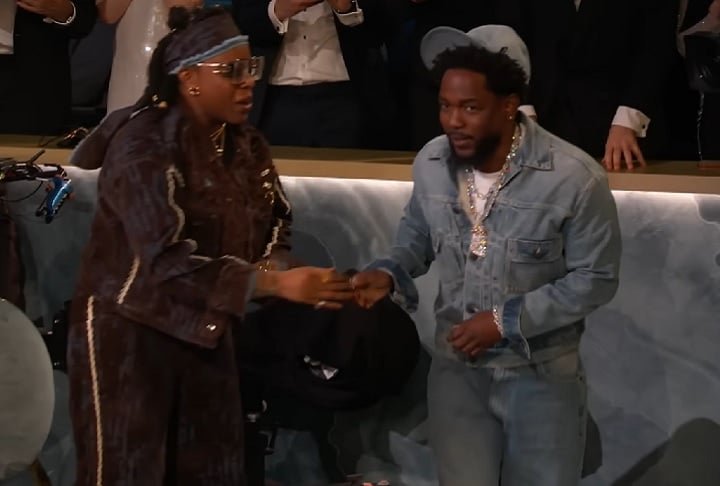 O grande vencedor da noite foi o rapper Kendrick Lamar, que levou cinco prêmios por 