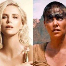 Atrizes que rasparam a cabeça para viver personagens - Instagram @charlizeafrica e Divulgação