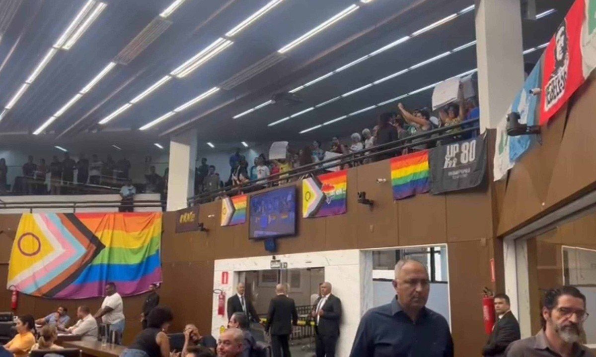 Votação de pauta sobre a presença de pessoas trans em eventos desportivos pelo qual elas se identificam foi suspensa -  (crédito: Ana Mendonça/EM/D.A.Press)