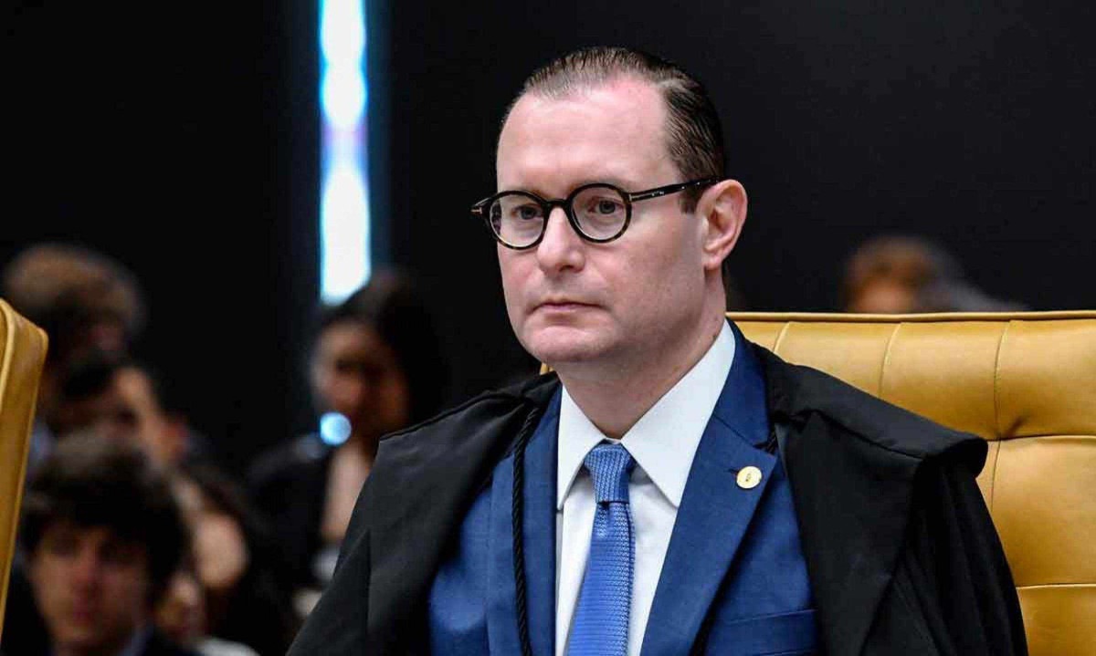 O ministro Cristiano Zanin é o responsável pela apreciação da denúncia contra deputados federais do PL oferecida pela PGR -  (crédito: Carlos Moura/SCO/STF – 31/8/2023)