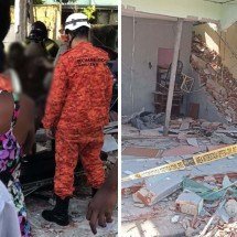 Explosão de gás deixa pai e filho gravemente feridos no Rio - Reprodução/redes sociais