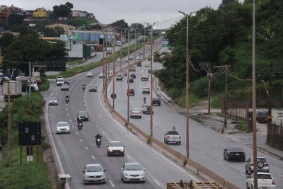Anel Rodoviario, altura do Bairro Nazare, sentido Espírito Santo -  (crédito: Alexandre Guzanshe/EM/D.A. Press)
