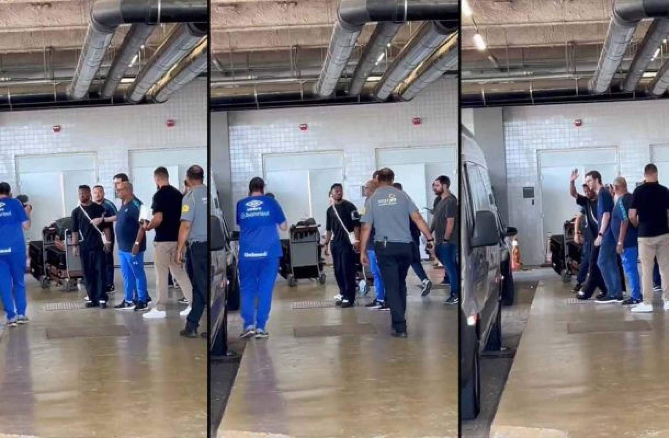 Atacante chega ao Brasil para finalizar sua transferência ao Grêmio