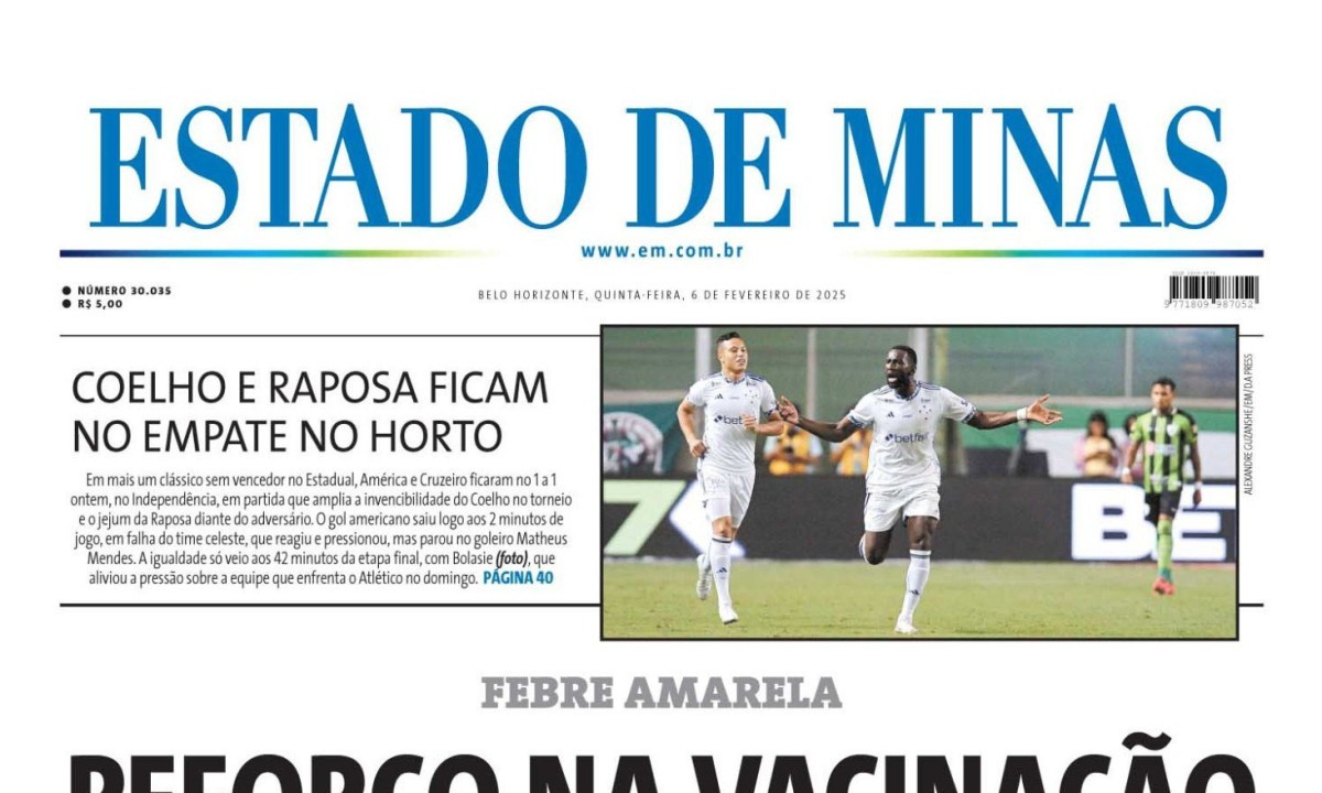 Capa do dia -  (crédito:  jwilsoncarvalho.mg)