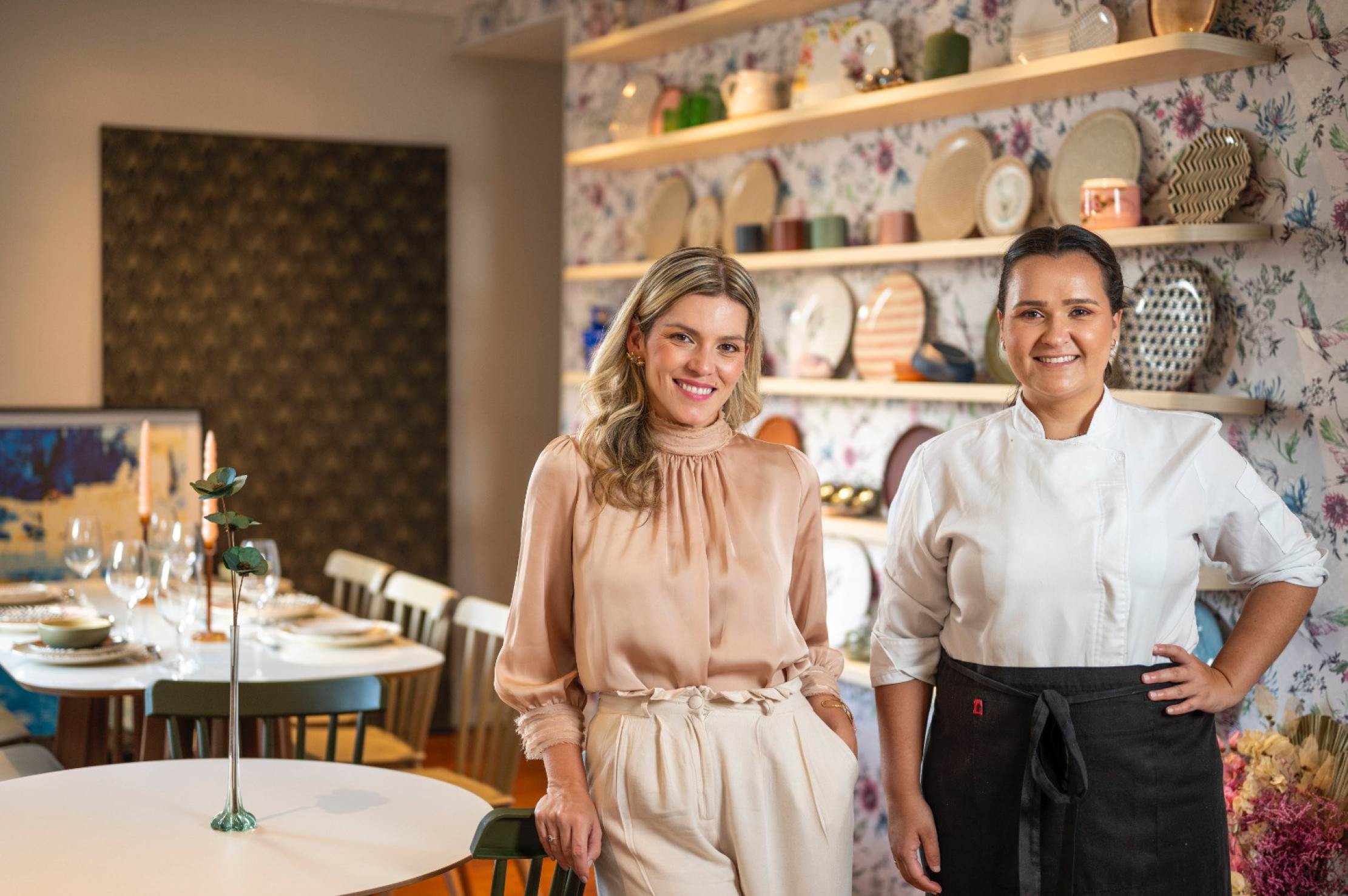 'Arte e amor ao redor da mesa' é o lema do A Chef, comandado por Gabriela Gontijo e Bruna Costa