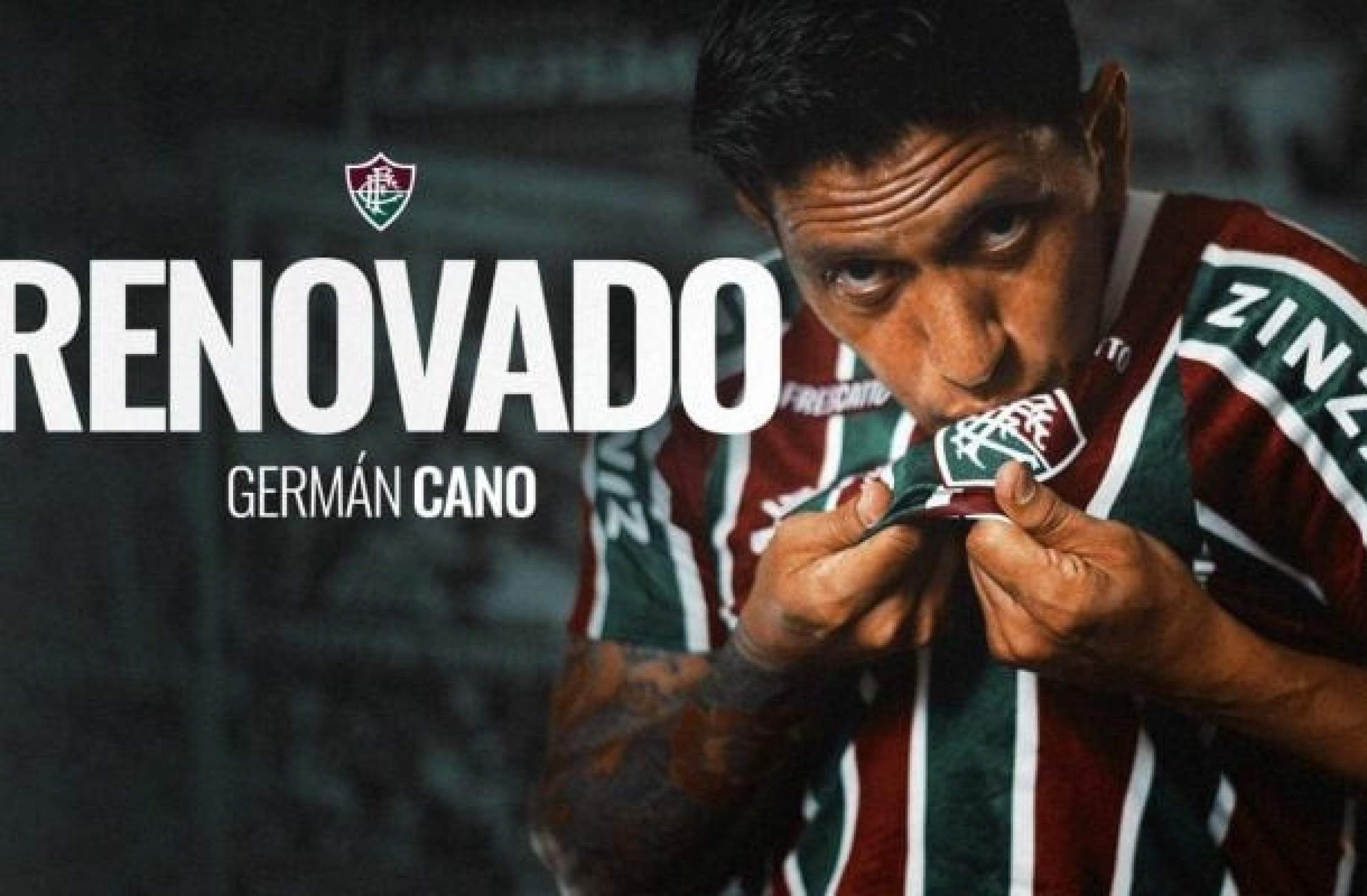 Fluminense anuncia renovação com Germán Cano