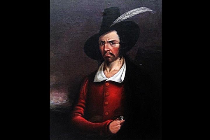 JEAN LAFITTE -  Ativo no Golfo do México e em Nova Orleans no começo do século 19, destacou-se como contrabandista e ajudou as tropas americanas na Guerra de 1812. Lafitte desapareceu em 1823, e sua idade na época da morte é desconhecida.