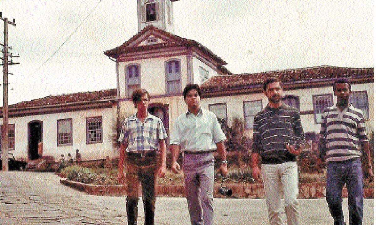 Geração Suplemento: Ângelo Oswaldo, Carlos Roberto Pelegrino, Humberto Werneck e Adão Ventura em Diamantina