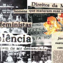 A lembrança de uma vaia consagradora em BH - Arte de Soraia Piva a partir de registros do espetáculo cênico, com um júri simulado, na Praça Sete, em 1983, com participação de Bernardo Mata-Machado