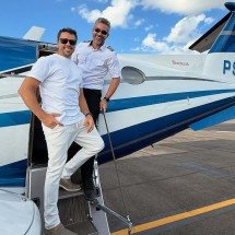 Prefeito e governador de SP lamentam queda de avião que matou dois - arquivo pessoal