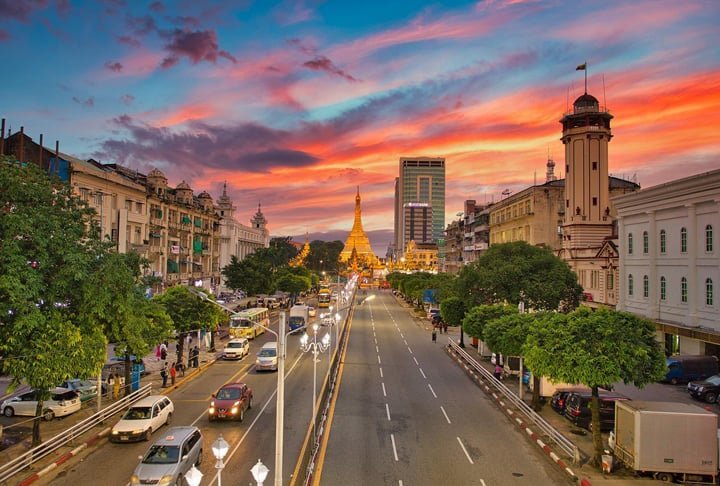 Myanmar (Ásia) - 23 pontos. Capital: Naipidau. População: 53,8 milhões. -Imagem Free de Myo Min Kyaw por Pixabay