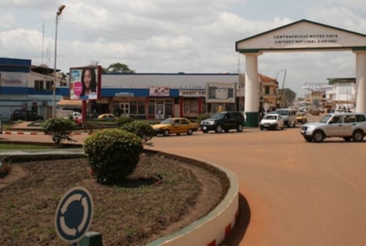 República Centro-Africana (África) - 24 pontos. Capital: Bangui.  População: 5,9 milhões -Afrika Force wikimedia commons 
