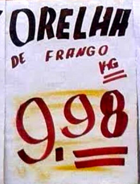 Frango tem orelha? Mostra aÃ­...