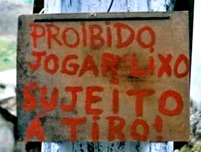 Aqui, a parada é curta e grossa: 