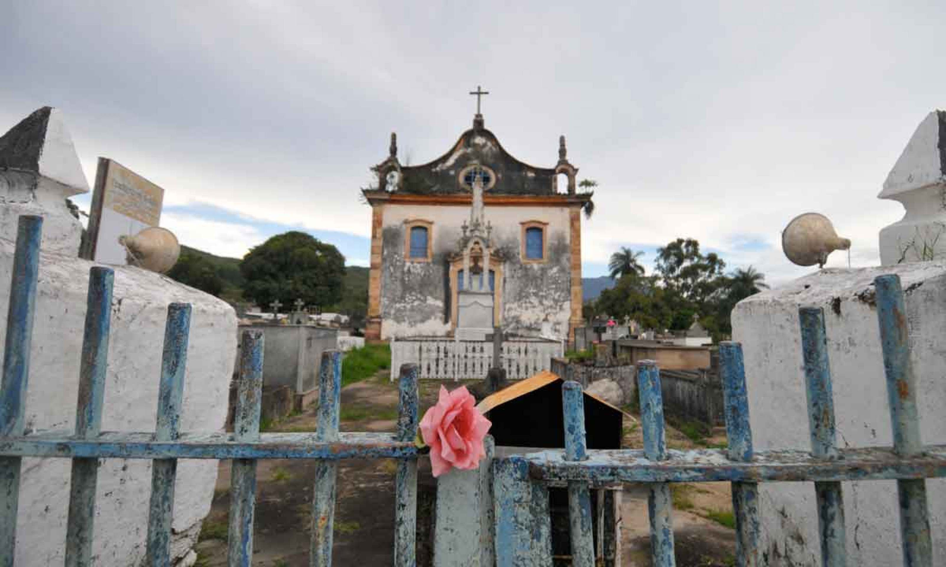 Em estado crítico, a Capela de Nossa Senhora do Rosário, em Caeté, é um dos templos históricos interditados em Minas Gerais