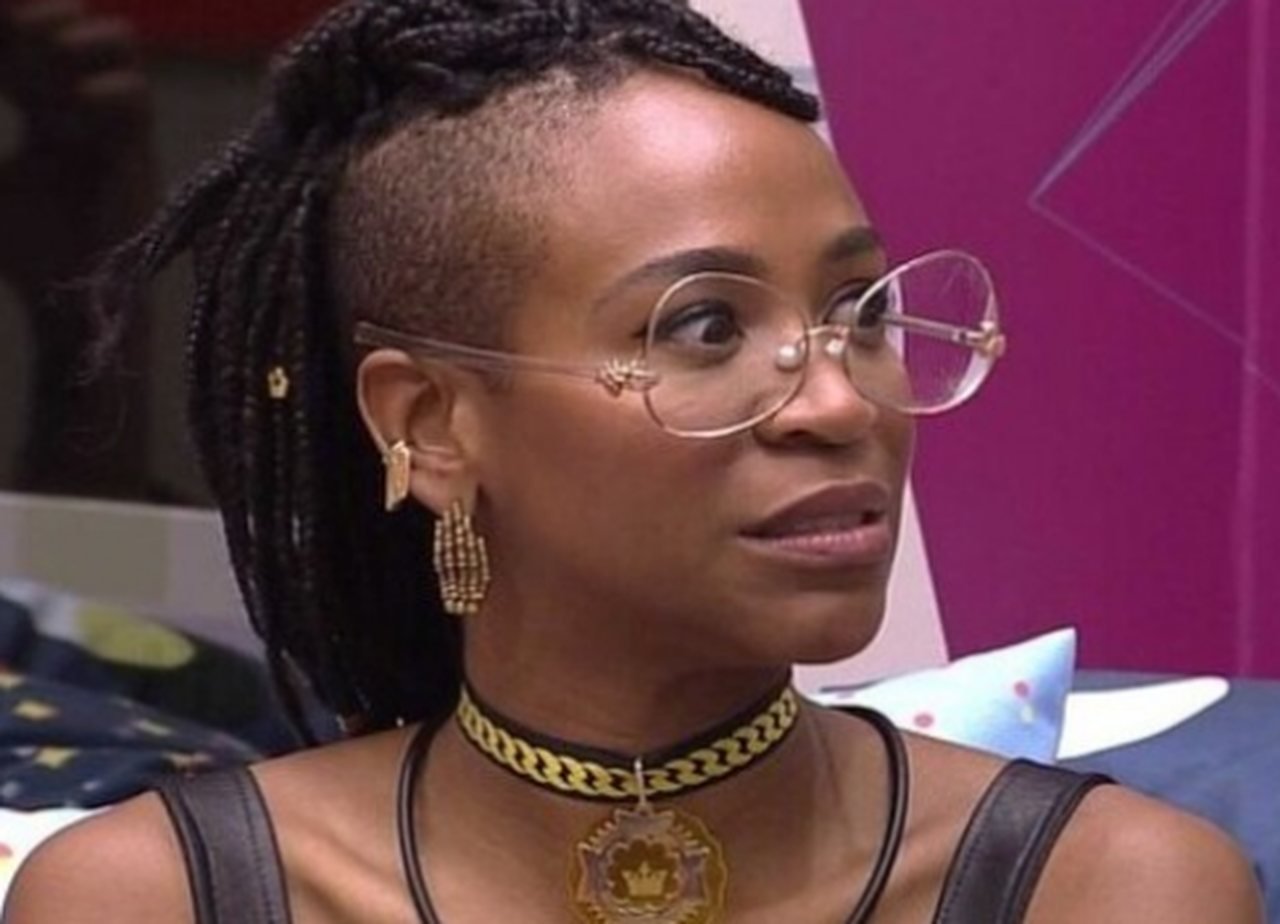 1º lugar: Karol Conká - BBB 21 - 99,17% de rejeição . Ela foi para paredão triplo contra Arthur e Gilberto-TV Globo/Reprodução