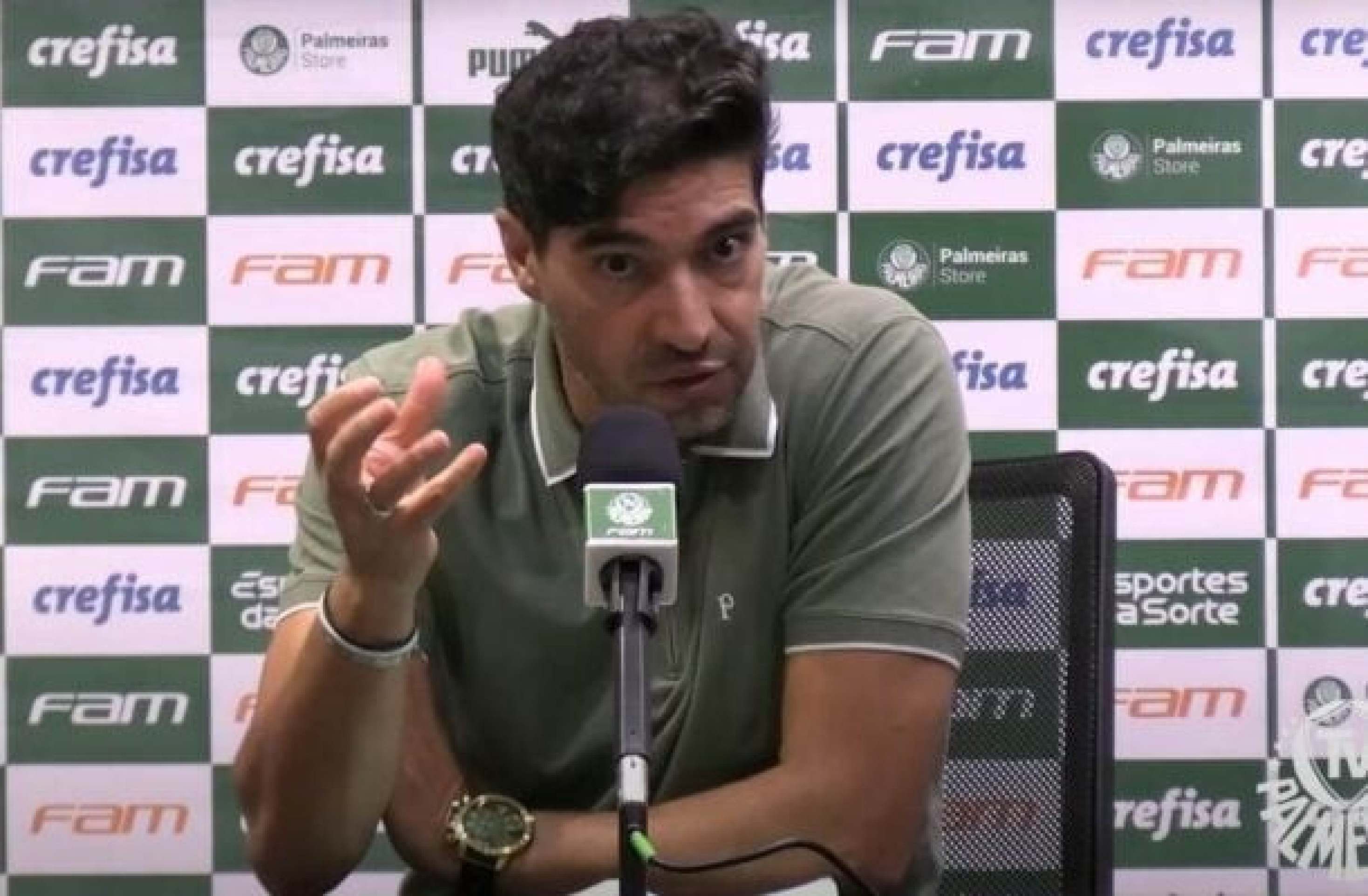 Abel Ferreira mantém convicções após novo tropeço do Palmeiras no Paulistão: ‘Não menti para ninguém’