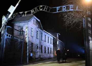 Memorial de Auschwitz -  (crédito: Victoria JONES / POOL / AFP)