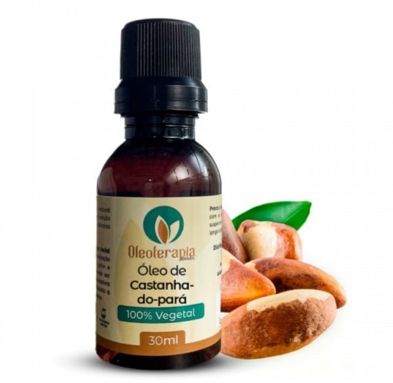 Ã?leo de Castanha-do-ParÃ¡ - Rico em selÃªnio, ÃŽmega-9 e antioxidantes, promove benefÃ­cios para o coraÃ§Ã£o e sistema imunolÃ³gico. Usado em receitas culinÃ¡rias de alto valor nutricional e tambÃ©m na cosmÃ©tica, para cuidados com a pele e o cabelo.
