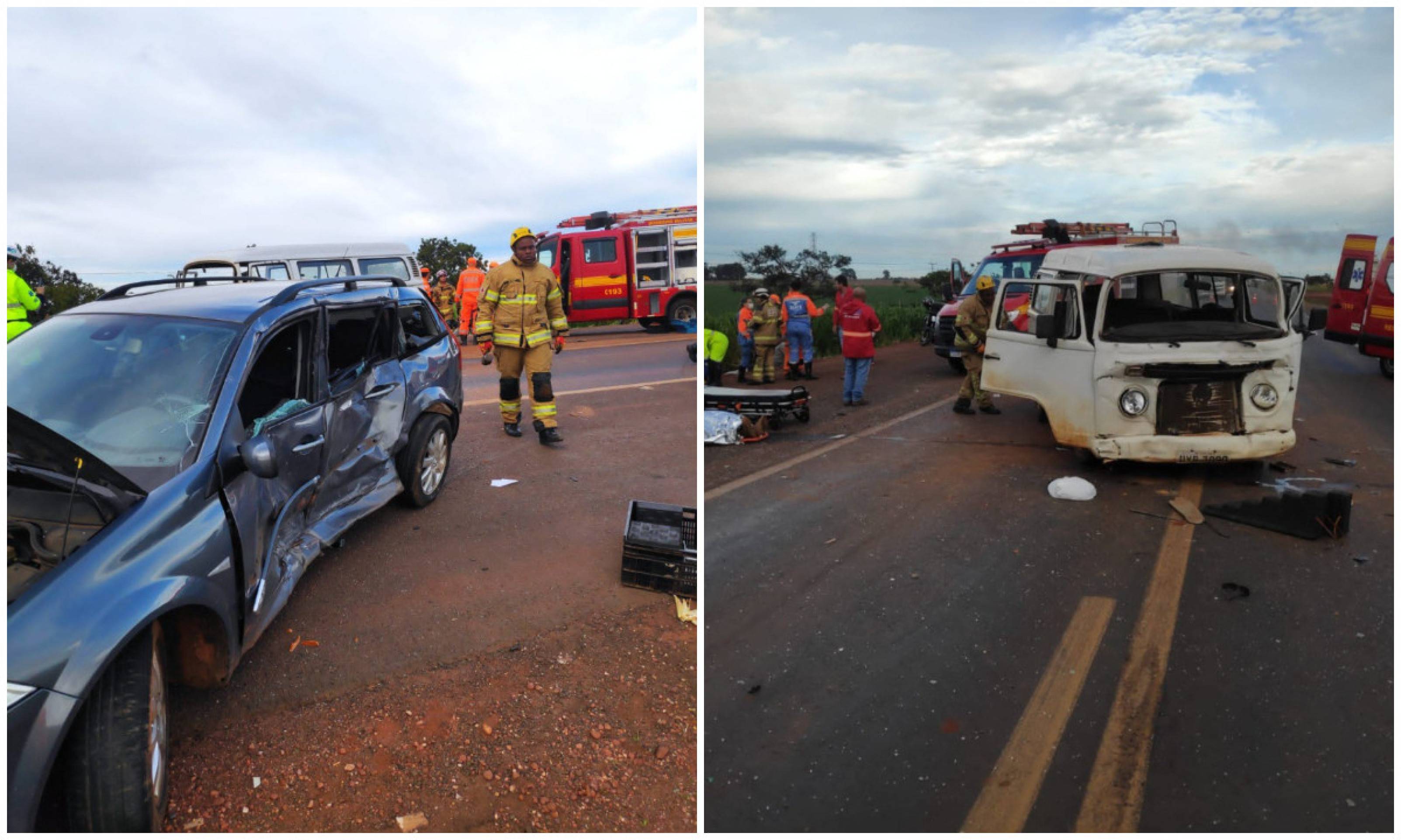 Acidente deixa 9 feridos em rodovia no interior de Minas