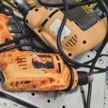 Uso de furadeira em hospital de SP viraliza; veja outros casos de improviso - reprodução/tv globo