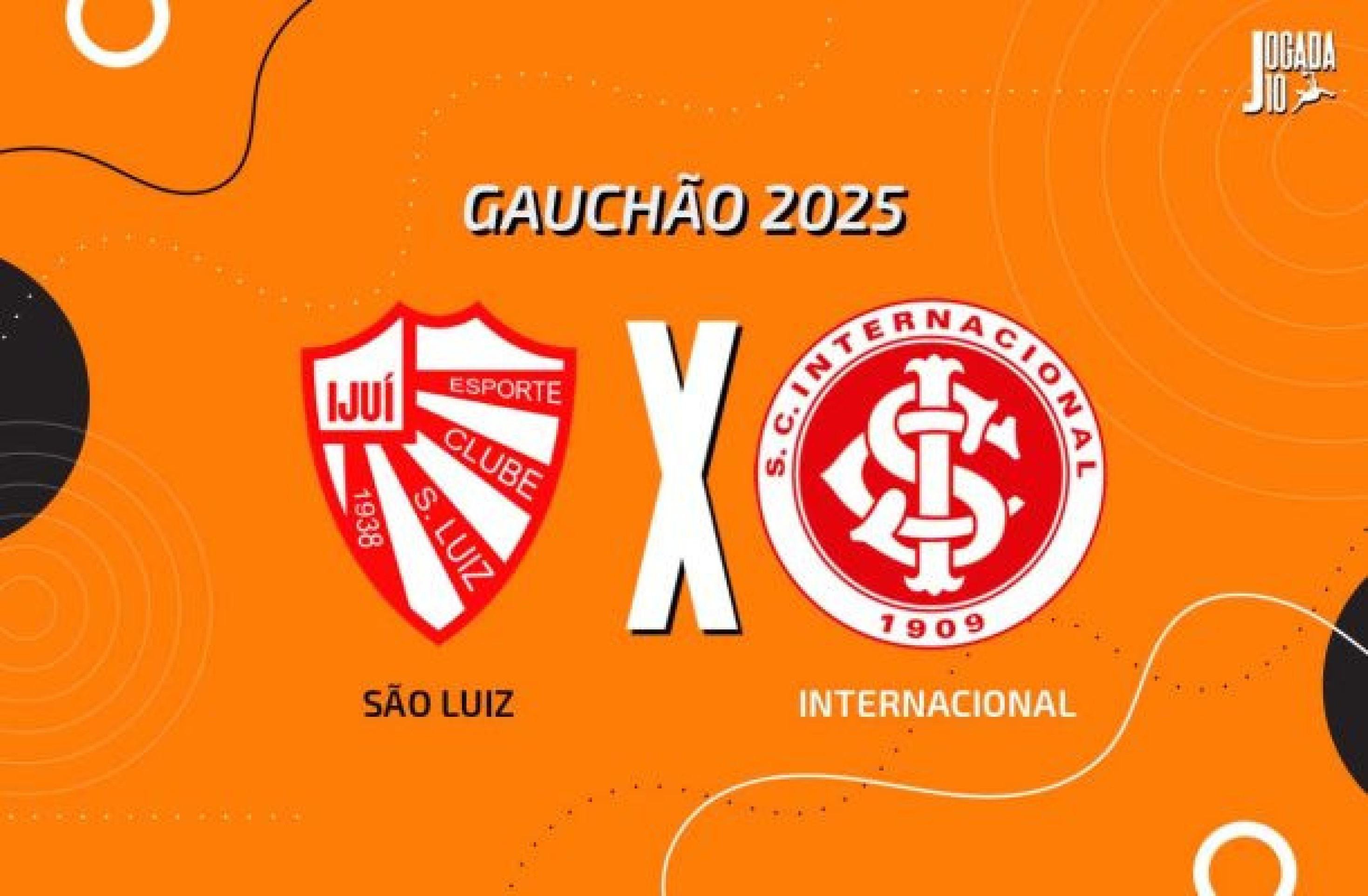 São Luiz x Internacional: onde assistir, escalações e arbitragem