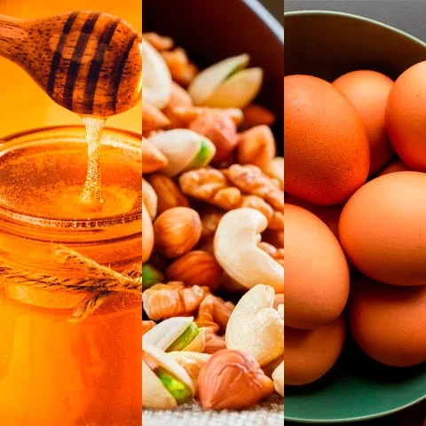 Exausto?? Veja alimentos que combatem a canseira - Montagem Flipar