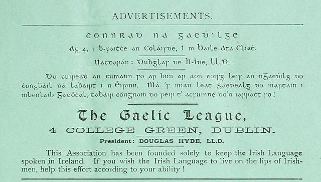  O irlandês gaético está na família do ramo celta das línguas indo-europeias. Tem maior predominância na Irlanda e Reino Unido. 