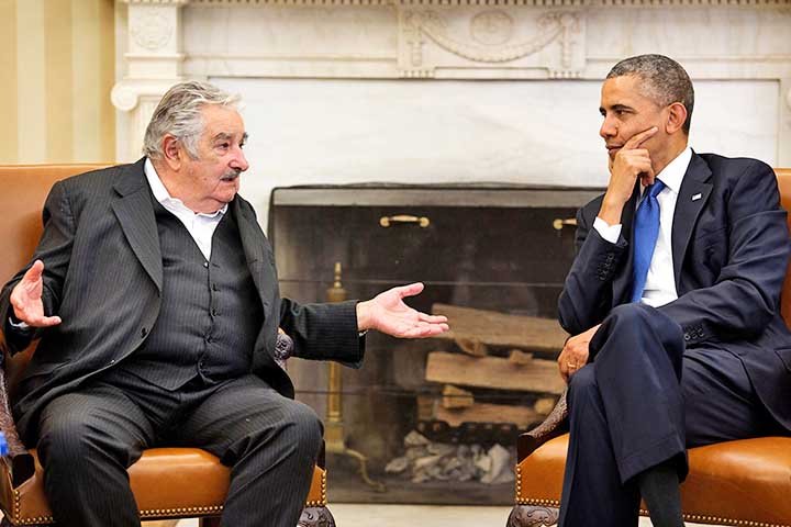 Em 2013, a revista britÃ¢nica â??The Economistâ? escolheu o Uruguai paÃ­s do ano pelas medidas inovadoras tomadas no governo Mujica. 


