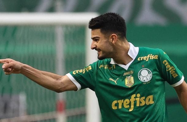  FLACO LÓPEZ - Apesar de ter pouco espaço diante de uma defesa com três zagueiros, um volante e dois laterais que avançavam pouco, aproveitou bem a chance que teve para fazer o segundo gol do Palmeiras. NOTA 6,5 Foto: Cesar Greco/Palmeiras