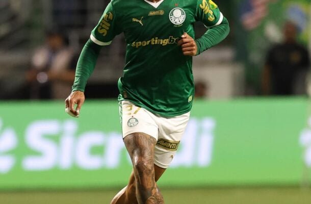 RICHARD RÍOS - Bom trabalho na criação, sempre aparecendo para os passes. Quase fez um belo gol de longe, mas o goleiro Igor salvou. NOTA 6,5 Foto: Cesar Greco/Palmeiras