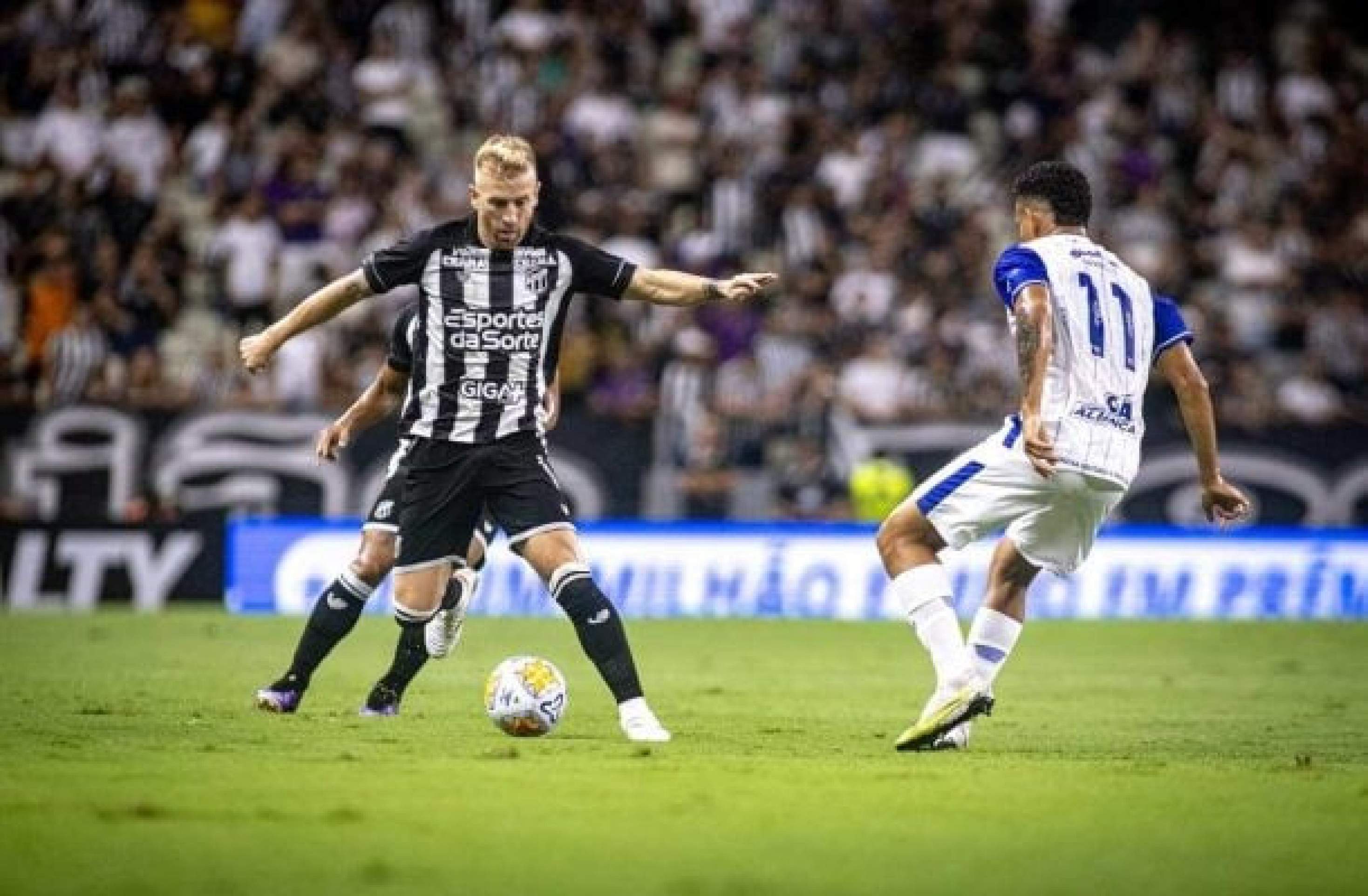 Ceará desperdiça muitas chances e só empata com o Confiança pela Copa do Nordeste