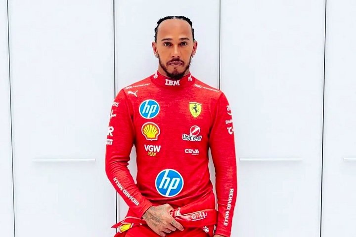 A recente chegada do heptacampeão da Fórmula 1 Lewis Hamilton à Ferrari parece não ter agradado todo mundo. -divulgação/ferrari