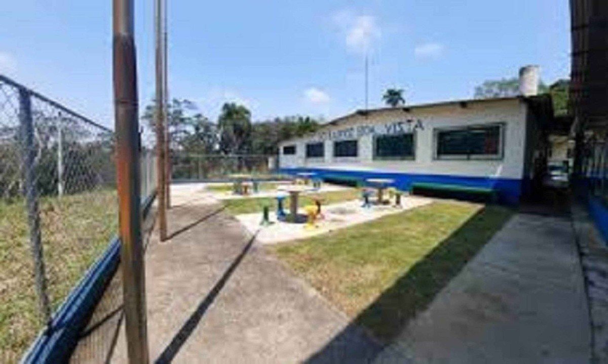 Escola de Matip&oacute; foi palco de tentativa de agress&atilde;o -  (crédito: Redes sociais)