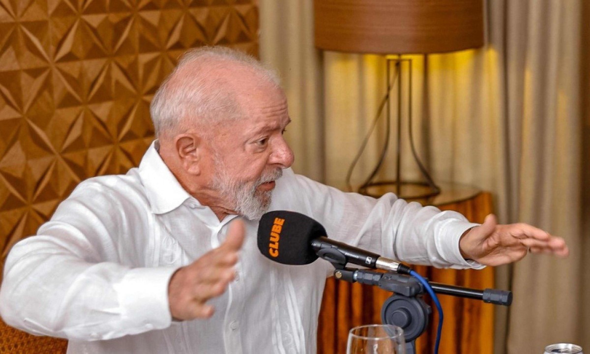Presidente Luiz Inácio Lula da Silva tem rejeição de 41% dos brasileiros, segundo levantamento do Datafolha -  (crédito: Ricardo Stuckert / PR)