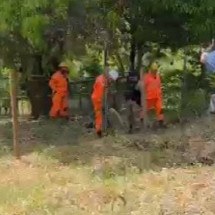 Corpo de homem é encontrado dentro de cisterna - CBMMG
