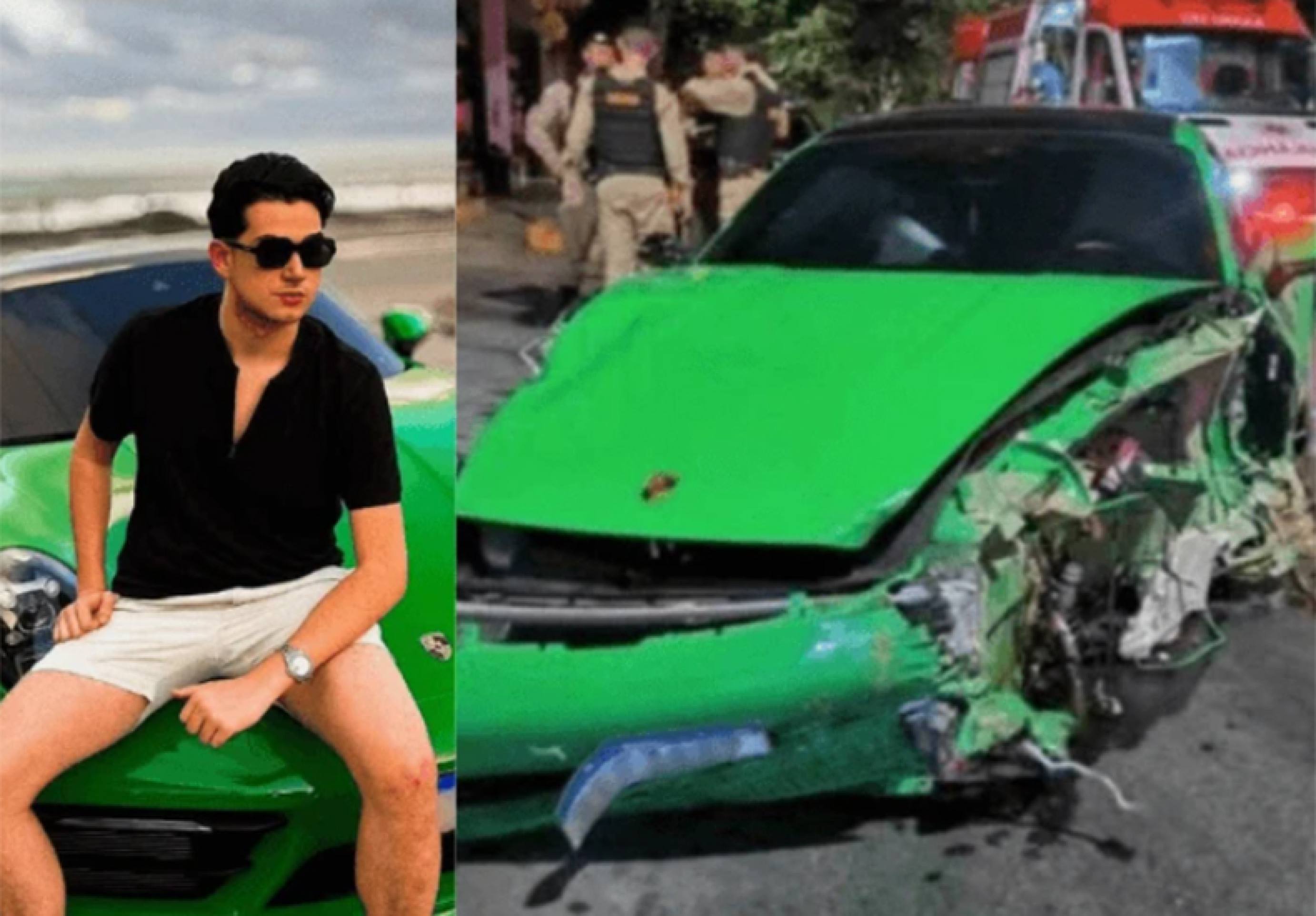 Dono de Porsche que bateu diz que não estava no volante: 'inveja domina'