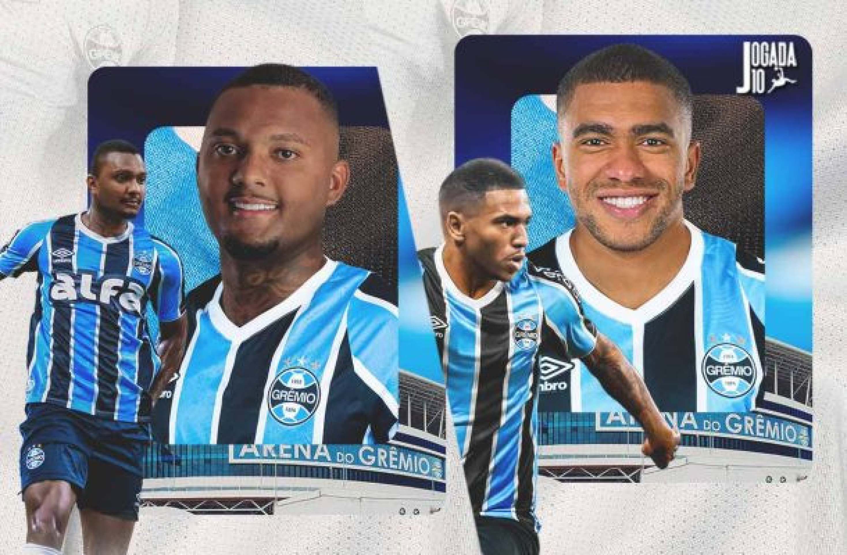 Grêmio anuncia os laterais Luan Cândido e Lucas Esteves